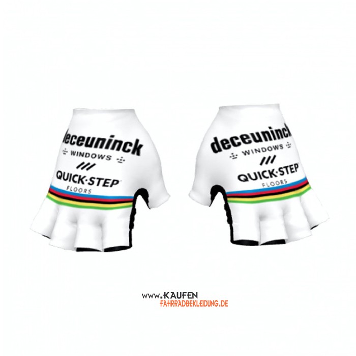 2021 Deceuninck Quick Step Kurze Handschuhe(2)